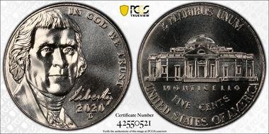 2020-D 5C MS67FS