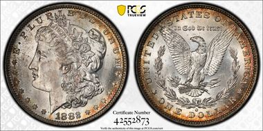1882-O $1 MS64
