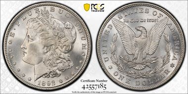 1892 $1 MS65+