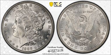 1888 $1 MS67