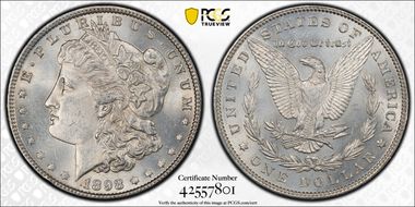 1898 $1 MS63