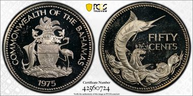 1975-FM 50C Silver PR63DCAM