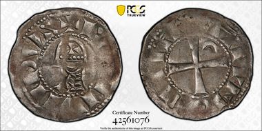 (1216-1219) Denier Raymond Roupen AU53