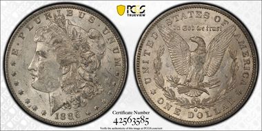 1886-O $1 MS61