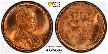 1909 VDB 1C MS67RD