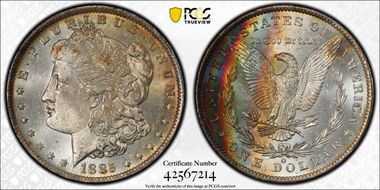 1885-O $1 MS64
