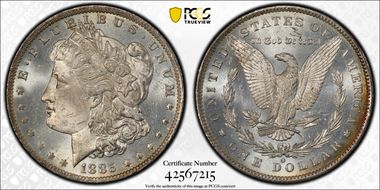 1885-O $1 MS65