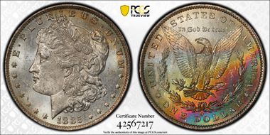 1885-O $1 MS63