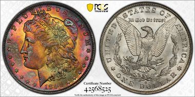 1884-O $1 MS65