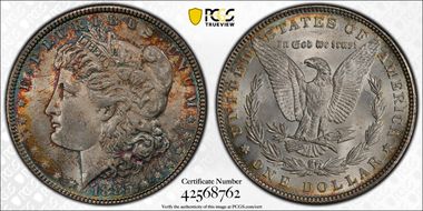 1885 $1 MS64