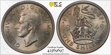 1949 Shil S-4108 English Rev MS65