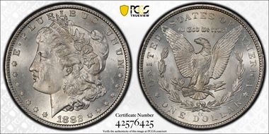 1882-CC $1 MS62