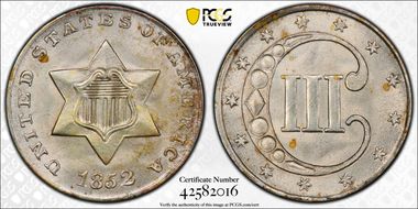 1852 3CS MS67