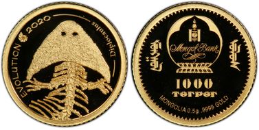 2020 1000 T Diplocaulus Evolution of Life PR70DCAM