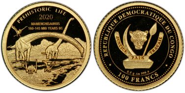 2020 100 Fr Mamenchisaurus Au Prehistoric Life PR69DCAM