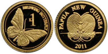 2011 Kina Birdwing Butterfly PR69DCAM