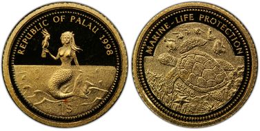 1998 $1 KM-31 Sea Turtle PR69DCAM