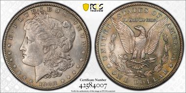 1902-O $1 MS62