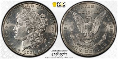 1901-S $1 MS62