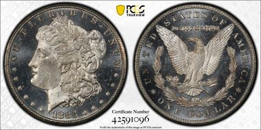 1883-CC $1 MS65DMPL