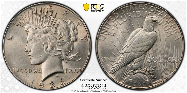 Cert 42593303 - Coin Image