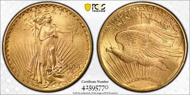 1914 $20 MS64
