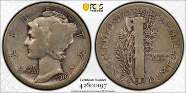 1916-D 10C F12