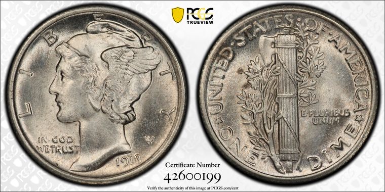 Cert 42600199 - Coin Image