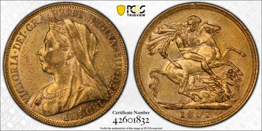 1901-M Sov S-3875 AU55