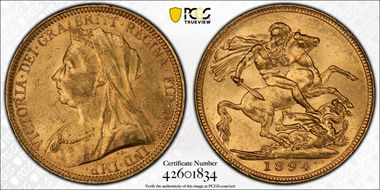 1894-S Sov S-3877 MS61