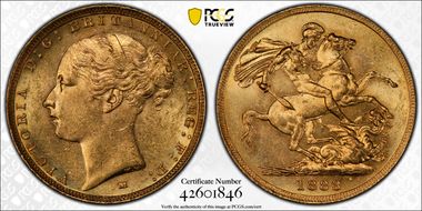 1883-M Sov S-3857C WW Complete MS62