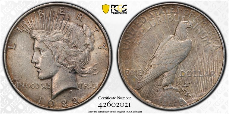 Cert 42602021 - Coin Image