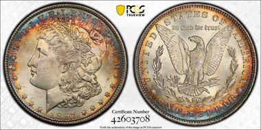 1897 $1 MS66+ 