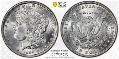 1889-O $1 MS65