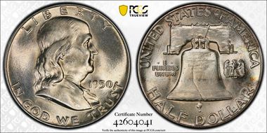 1950 50C MS63FBL