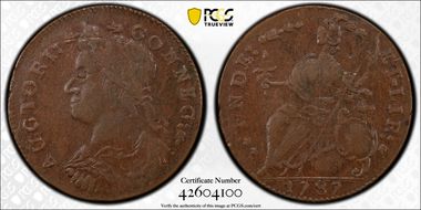 1787 CT 1/2P Draped Bust Left, ETLIR AU58BN