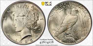 1925 $1 MS65