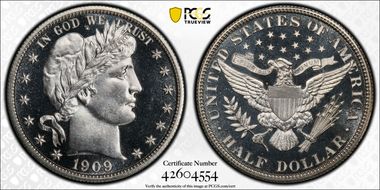 1909 50C PR66CAM