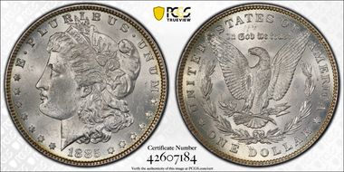 1885 $1 MS63