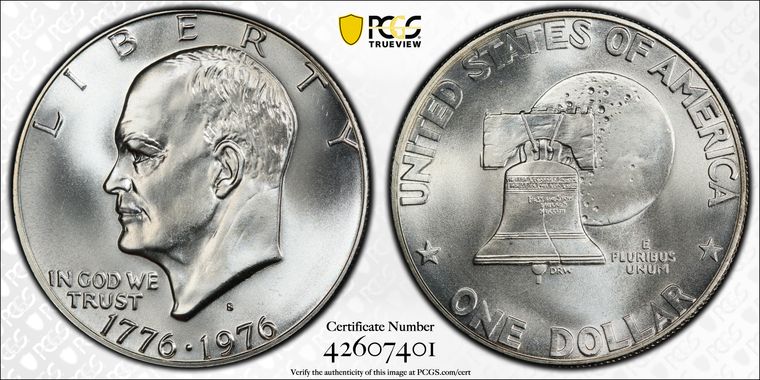 Cert 42607401 - Coin Image