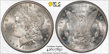 1890-S $1 MS66