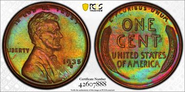 1935-S 1C MS66BN