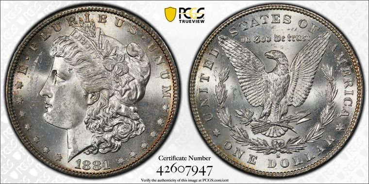 Cert 42607947 - Coin Image