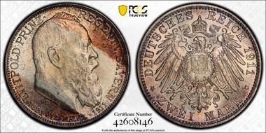 1911-D 2 Mk Birthday J-48 Ag MS64