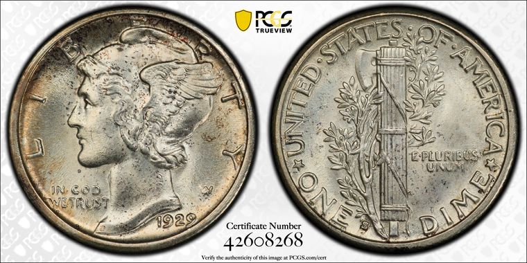 Cert 42608268 - Coin Image