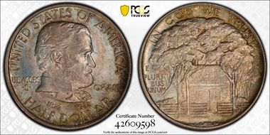 1922 50C Grant MS64