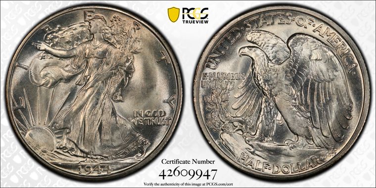 Cert 42609947 - Coin Image