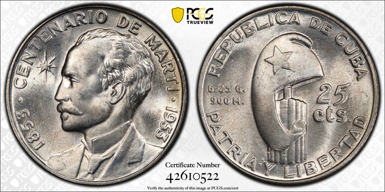 Cert 42610522 - Coin Image