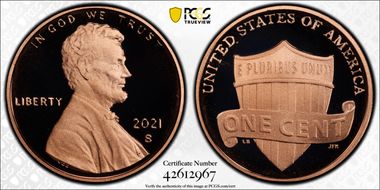 2021-S 1C Shield PR69DCAM