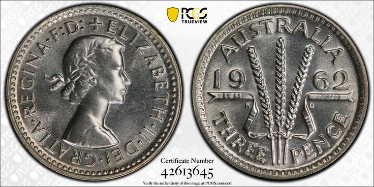 Cert 42613645 - Coin Image